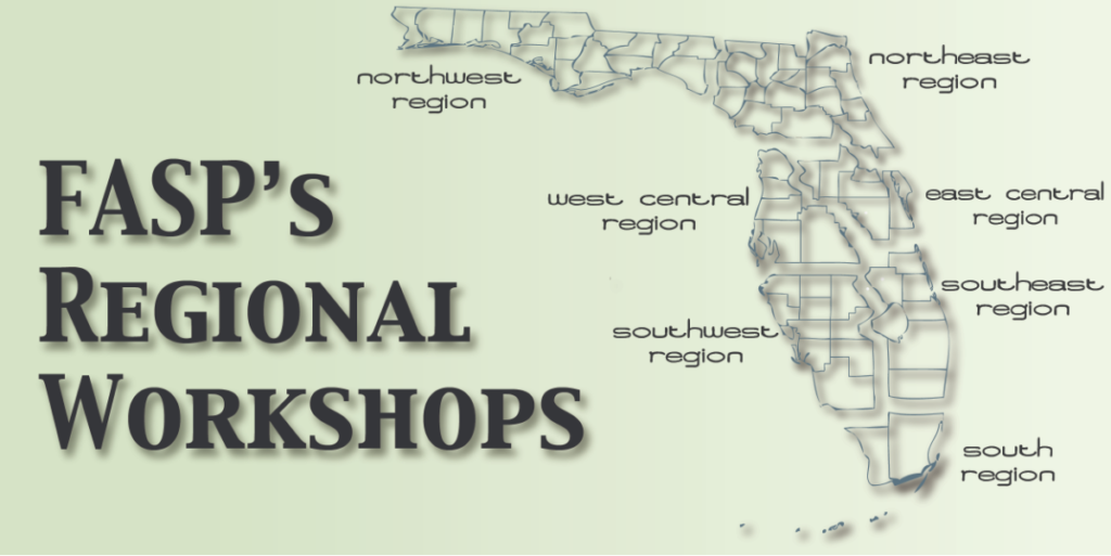 Fasp's Regional Workshops Map